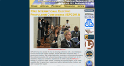 Desktop Screenshot of iepc2013.org